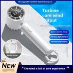 Portable Ice Compress Small Handheld Fan USB Rechargeable Cooling Fan - Image 6