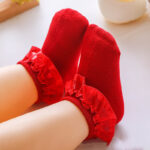 Baby Socks One Year Old Children Lace Socks Girls Princess Socks Baby Cotton Socks - Image 3