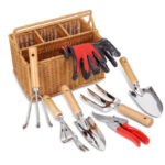Hand Tools Pruning Scissors Gloves With Wooden Handle Stainless Steel Hoe Shovel Gardening Tools - Image 5