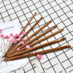 Set Of 7 Bamboo Stick Crochet Hooks - Image 2