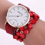 Fashion Geneva Flowers Watches Women Dress Elegant Quartz Bracelet Ladies Watch Crystal Diamond Wrist Watch Gift Reloj Mujer - Image 9