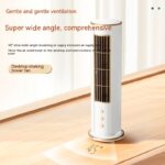 Multifunctional Night Light Tower Fan Usb Portable Rechargeable Small Fan - Image 2