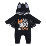 Baby Autumn Clothing Halloween Baby Batwing Sleeve Jumpsuit Newborn Western Style Rompers - Image 3