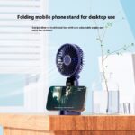 Small Handheld Fan Convenient Rechargeable Small Folding USB Electric Fan - Image 3