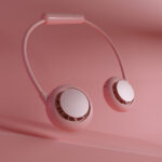 Neck Fan Portable USB Rechargeable Summer Air Cooler - Image 3