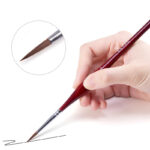 6Pcs/Set Paint By Numbers Brushes Extra Fine Detail Paint - Image 5