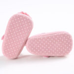 Baby colored flower toddler shoes, baby shoes soft soled shoes - Image 5