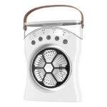 Portable Fan Portable Mini Humidifier Fan Water Spraying Fan Rechargeable Cooler Air Adjustment Fan For Hot Weather - Image 6