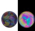 Machine Stitched Football Reflective Luminous Football - Image 2