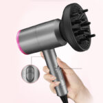 Hair Dryer 1400w 110V   220V Hairdryer Hair Blow Dryer Fast Straight Hot Air Styler 3 Heat Setting 2 Speed  Ne Setting - Image 4