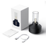 New Arrival Ultrasonic Humidifier Retro 150ml Night Light Essential Oil Aroma Diffuser For Home Office - Image 4