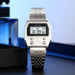 Retro Digital Minimalist Trendy Waterproof Mens Watch Multi-function Digital Watch For Men - Image 5