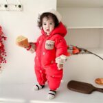 Baby Winter Clothes Velvet Padded Coat - Image 4