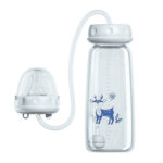Baby Hand-free Standard Diameter 240ml Feeding Bottle - Image 5