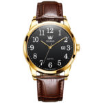 Waterproof Quartz Watch Digital Scale Simple Men - Image 6