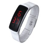 LED Bracelet Watch  Thin Girl Men Sports Silicone Digital LED Wristwatches Women Watch Female Clock - Image 7