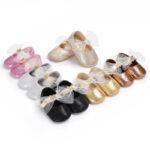 Star lace, baby princess shoes, toddler shoes, soft soled shoes, baby shoes - Image 3