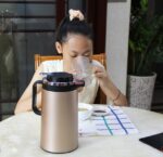 Electric kettle double insulated stainless steel mini kettle 1.8L - Image 4