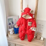 Baby Winter Clothes Velvet Padded Coat - Image 2