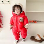 Baby Winter Clothes Velvet Padded Coat - Image 6