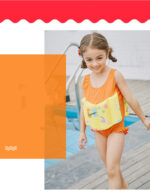 Children's Life Jackets Buoyancy One-piece Swimsuits Baby Girl Life Jackets - Image 5