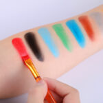 Fit Colors 12 Colors Face Paint Water Soluble Human Body Paints Halloween Masquerade Makeup Palette Brush - Image 9