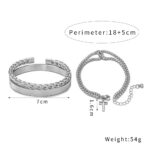 Party Mens Bangle Men For Bracelets Jewelry Male - Image 6