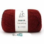 Hand-knitted Scarf Yarn Yarn Ball 4 Strands Of Coarse And Australian Wool Diy Yarn - Image 4