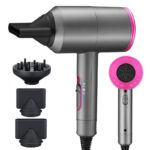 Hair Dryer 1400w 110V   220V Hairdryer Hair Blow Dryer Fast Straight Hot Air Styler 3 Heat Setting 2 Speed  Ne Setting - Image 2