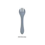 Food Grade Baby Feeding Tableware Silicone Fork - Image 9