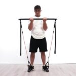Pilates Bar Kit With Resistance Bands Portable Home Gym Workout Equipment Perfect Stretched Fusion Exercise Bar And Bands - Image 4