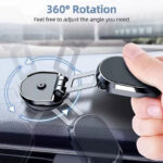 Magnetic Phone Holder For Car, Dashboard Car Phone Holder Mount Magnetic Stainless Steel Car Phone Holder - Dashboard Mount, Water-resistant, Rotatable - Image 5