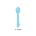Food Grade Baby Feeding Tableware Silicone Fork - Image 7