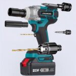 21V Brushless Electric Impact Wrench Hand Drill Power Tools - Image 3