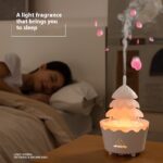 New Design Essential Oil Aroma Diffuser Household Mute Small Remote Control Humidifier Suitable For Home Christmas Gift - Image 4