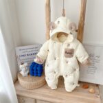 Baby Winter Clothes Velvet Padded Coat - Image 8
