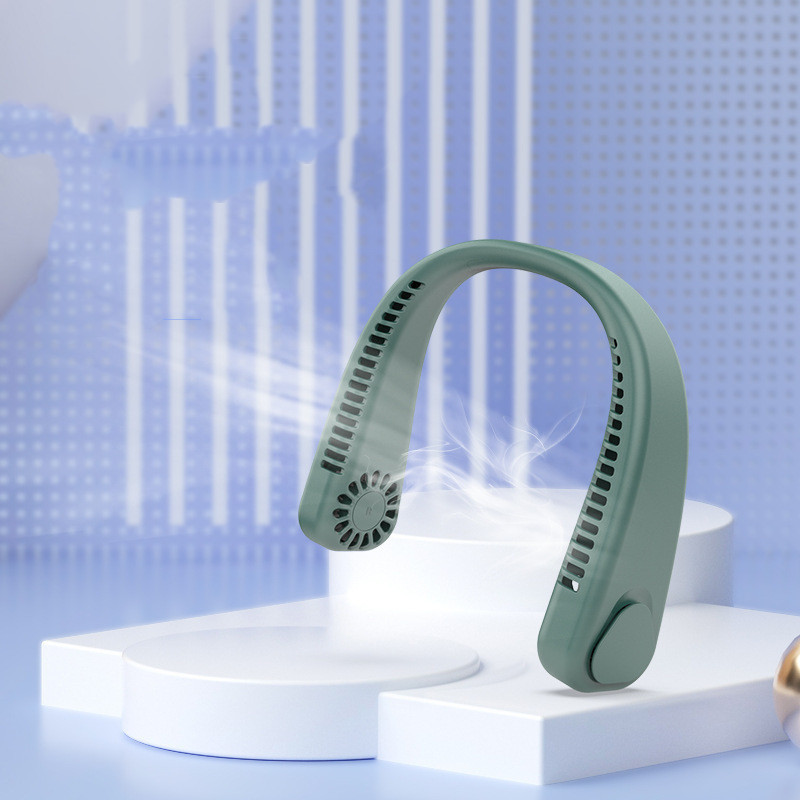 5f79b348-35b9-48d6-828b-5943224ee03a.jpg Portable And Rechargeable Lazy Neck Fan - Image 1