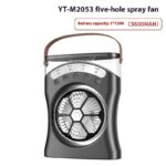 Portable Fan Portable Mini Humidifier Fan Water Spraying Fan Rechargeable Cooler Air Adjustment Fan For Hot Weather - Image 8