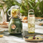 Retro Juicer Home Multifunctional Food Complementary Food Blender Juicer - Image 5