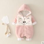 Baby''s Jumpsuit winter thickened cotton padded jacket baby clothes - Image 10