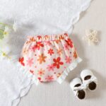 Baby Girl Clothing Flower Overall Dress Set - Image 9