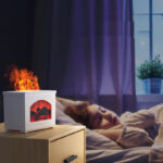 Simulated Flame Light Effect Humidifier For Home Use - Image 5