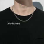 Necklace Chain Luxury Men Boy Jewelry Elegant Gold Color - Image 7