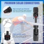 Male Female Solar Cable Connectors For DIY Solar Panel US - Image 4