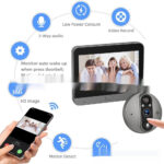 Night Vision Digital Door Viewer Video Doorbell Surveillance Camera 3MP - Image 2