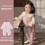 Baby Autumn Suit Baby Girl Cute Rompers Overalls Romper Children's Clothing