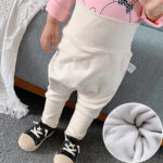 Baby High Waist Belly Pants Trousers - Image 6