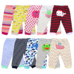 Fashionable And Simple Baby Cartoon 5-Piece Pants