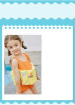 Children's Life Jackets Buoyancy One-piece Swimsuits Baby Girl Life Jackets - Image 4