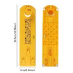 Easy Picture Hangers Frame Hanging Tools Picture Ruler Tool For Marking Position And Measuring The Suspension - Image 8